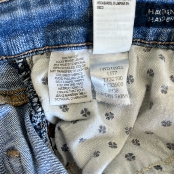 Lucky Brand | Hayden Skinny Distressed Size 29 - Picture 4 of 7